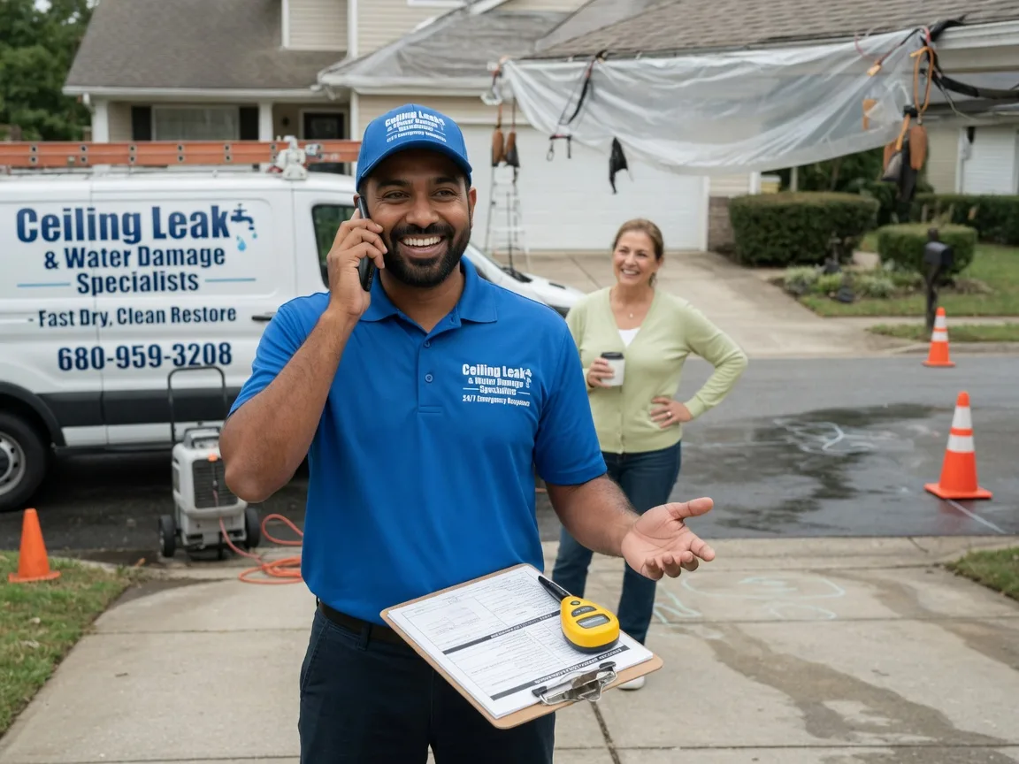 Ceiling Leak Cleanup Wellington, AL FAQs