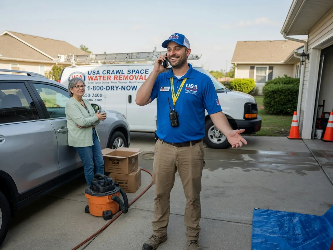 Crawl Space Water Removal Wellington, AL FAQs